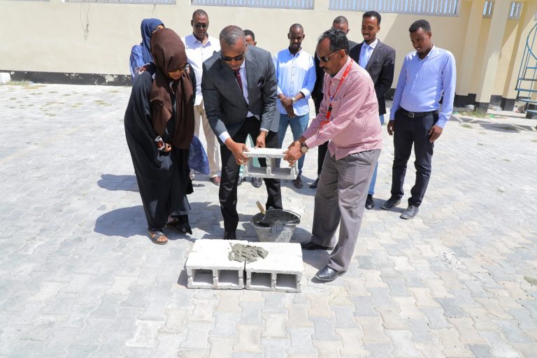 Minister Duran lays foundation stone for Job Creation and Development Center for the youths