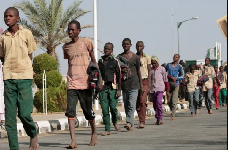 Nigeria:Arday todobaad ku jiray gacanta Boko Xaaraam oo si nabad ah u soo laabtay