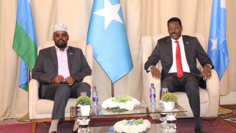 Jubaland State president arrives in Samareb