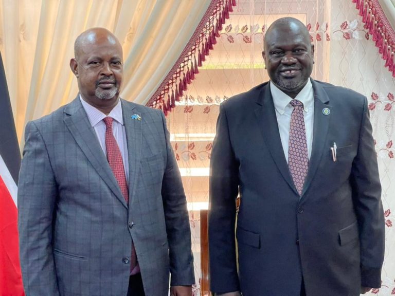 Safiirka Soomaaliya ee Koofurta Sudan oo kulan la qaatay Madaxweyne Ku-xiggeenka Dalkaasi “Sawirro”…