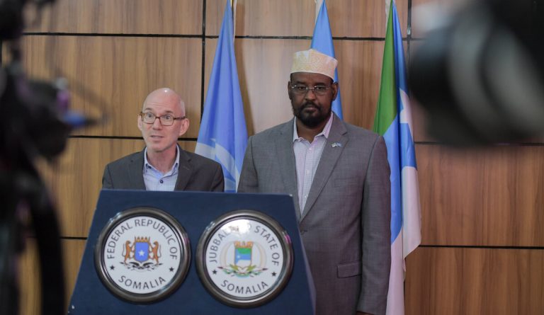 UN Delegation Discusses for Jubaland and welcomes Elections Developments in Kismayo,
