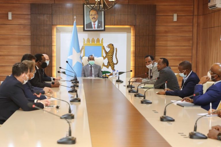رئيس الوزراء يستقبل ممثلي المجتمع الدولي في مقديشو