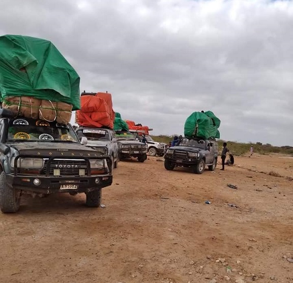 توقف حركة السيارات في ولاية غلمدغ بسبب الصراعات القبلية