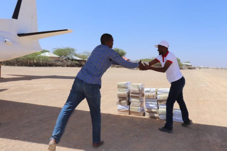 Laba diyaarad oo siday gaar gaar oo ka degay Xudur