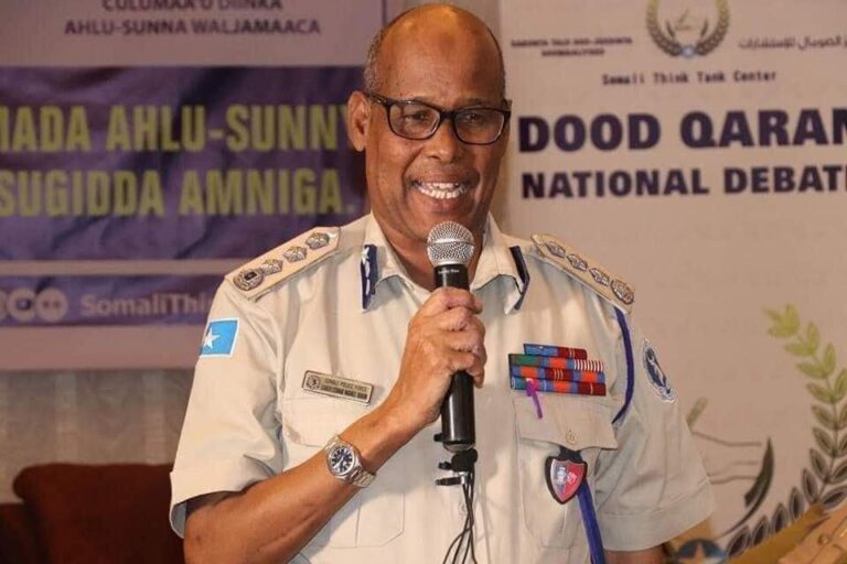 Taliyaha Booliska oo ka Tacsiyadeeyey geerida ku timid AUN Gen Cismaan Maxamud Siyaad “Koriyeeri” &…