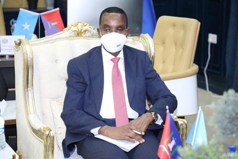 Wasiiro ka tirsan XFS iyo Guddoomiyaha Gobolka Banaadir oo ka wadda hadlay xakameynta Covid-19…