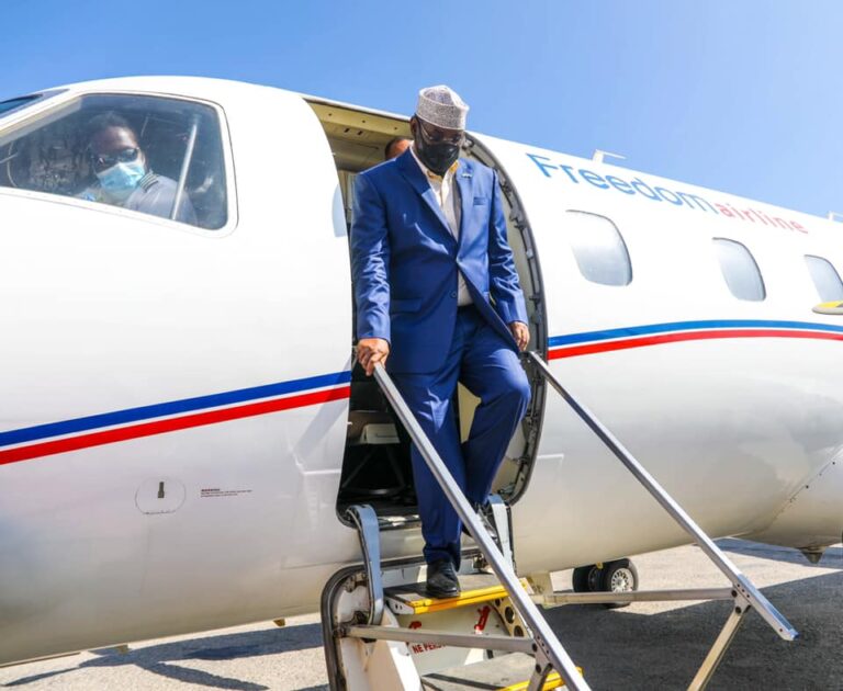 Madaxweynaha Jubaland oo maanta soo gaaray Muqdisho +Sawirro