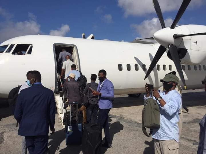 Guddiga Qaran ee Gurmadka abaaraha oo maanta u amba-baxay gobolka Gedo+Sawirro