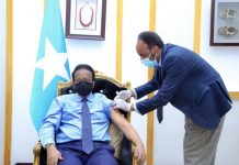 رئيس الجمهورية يتلقى لقاح كورونا