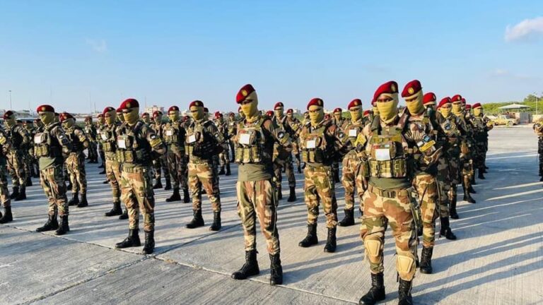 Somali commandos trained by Turkey back home