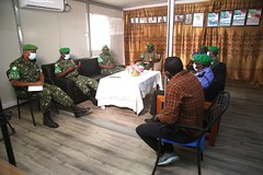AMISOM Police evaluates operations and plans in HirShabelle State