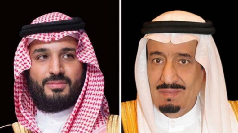 القيادة السعودية تعزي رئيس الجمهورية في وفاة الرئيس الأسبق