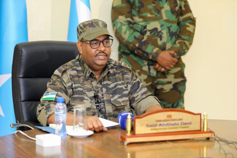 Madaxweyne Deni oo bogaadiyay howlgallada ay Ciidanka Puntland ka sameeyeen qeybo ka mid ah Gobolka…