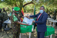 AMISOM hands over Afgoye military base to Somali National Army