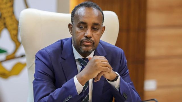 Ra’iisal wasaare Rooble oo ka tacsiyadeeyay geerida Xildhibaan Maxamed Maxamuud Boonow