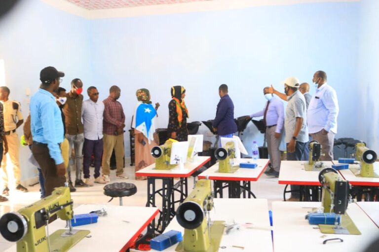 Wasaaradda Arrimaha gudaha Galmudug oo xarun loogu adeegayo bulshada ka hirgelisay Hobyo “SAWIRRO”