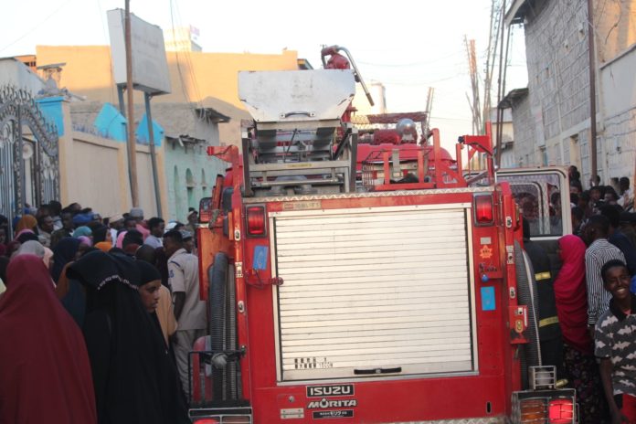 حريق هائل في مدرسة دينية في هرجيسا يسفر عن إصابة 48 طالبا