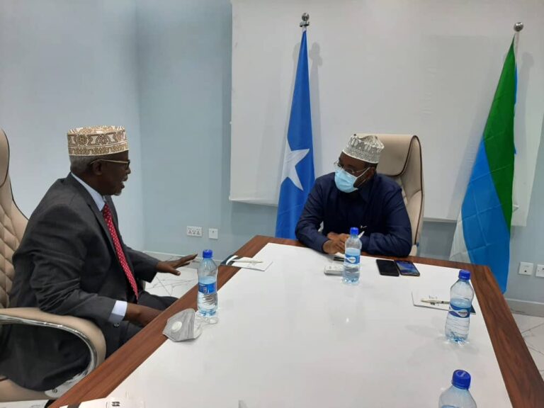 الصومال: المرشح الرئاسي سيرين يلتقي رئيس ولاية جوبالاند