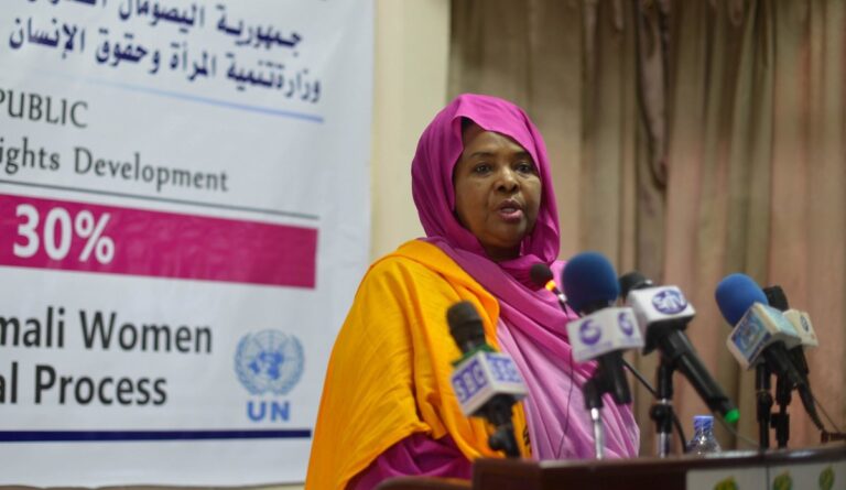 UK calls for 30% women’s quota in Somali elections