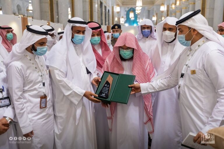 تدشين معرض القرآن الكريم بالتوسعة السعودية الثالثة بالمسجد الحرام