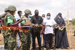 Jowhar families to benefit from water well, constructed by AMISOM