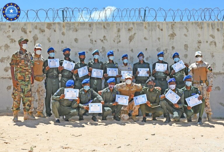 15 Police Officers Concludes Training in Mogadishu