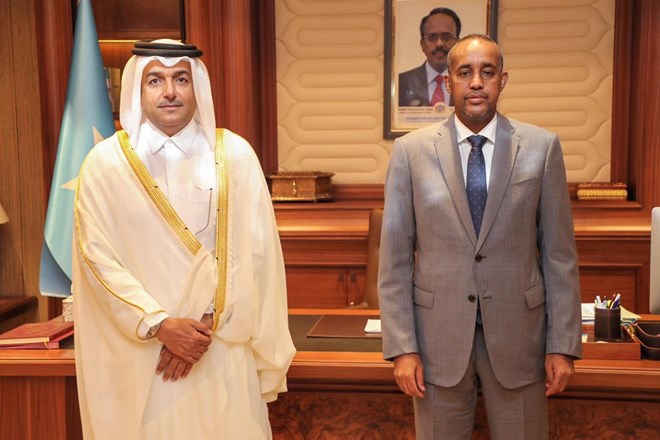 PM Rooble meets with Qatar special envoy in Mogadishu PM Rooble meets with Qatar special envoy in Mogadishu
