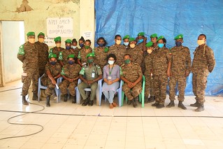 AMISOM forces in Kismayo trained on the need to prioritise the protection of civilians