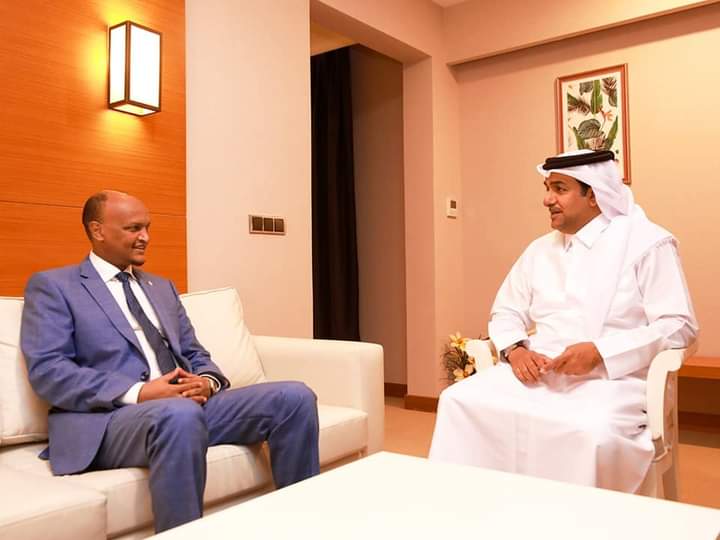 Deputy PM meets with Qatar Special Envoy in Mogadishu Deputy PM meets with Qatar Special Envoy in Mogadishu