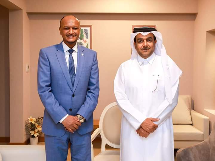 نائب رئيس الوزراء يجتمع مع مبعوث خارجية قطر نائب رئيس الوزراء يجتمع مع مبعوث خارجية قطر