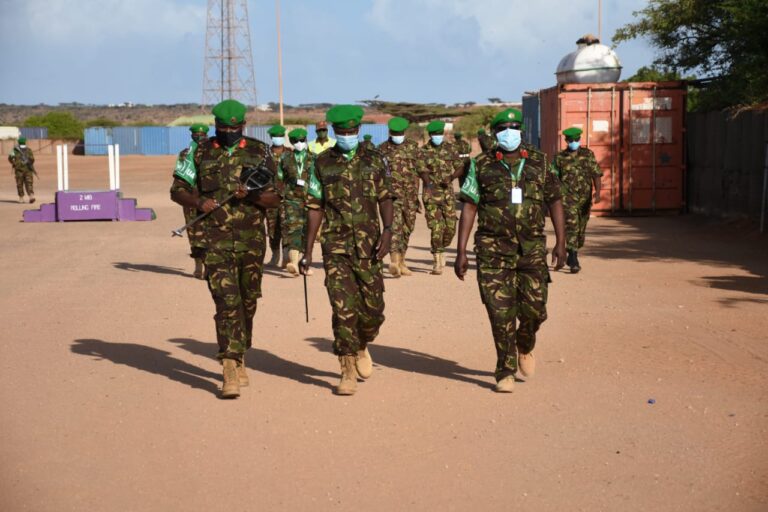 AMISOM Commander Sector II Visits Troops Deployed in Somalia