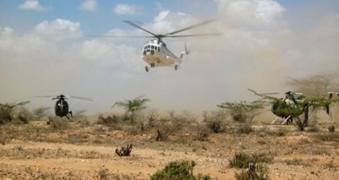 مصرع مدنيين اثنين بقصف جوي في جنوب الصومال