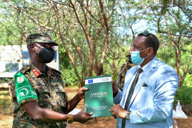 AMISOM troops relocate from Marianguwaay Forward Operating Base in the Lower Shabelle region