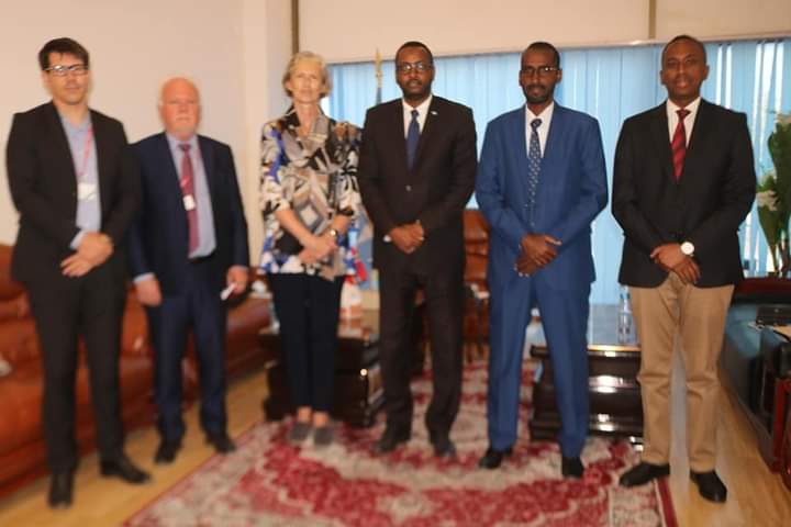 State Minister for Foreign Affairs discusses with the Norwegian Ambassador the reopening of the…