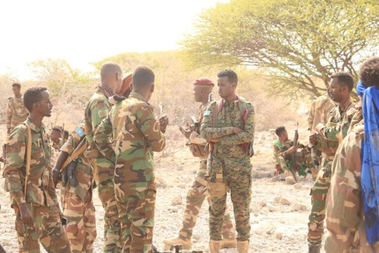 British military train Somali Army in Baidoa