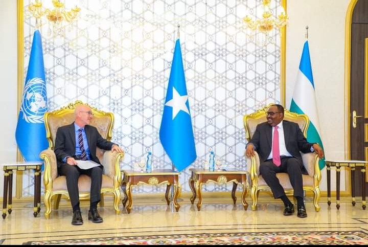 Puntland President meets with James Swan