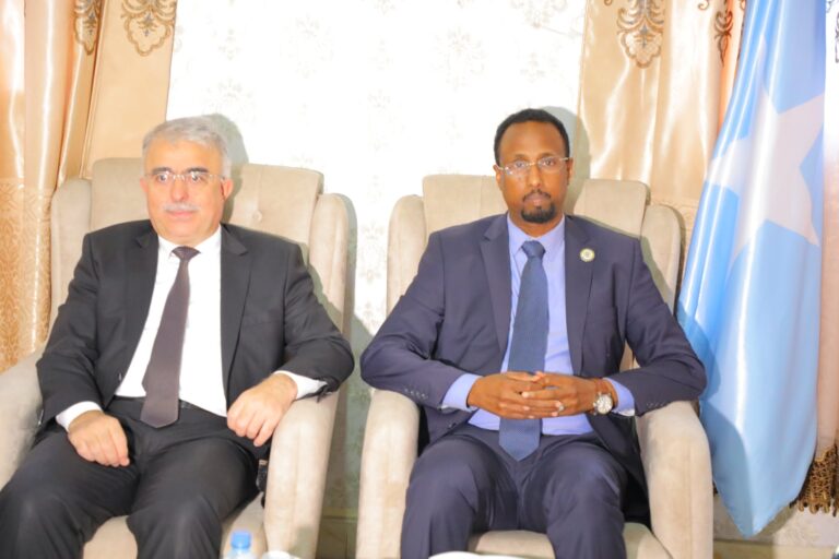 وزير العمل يجتمع مع السفير التركي لدى البلاد