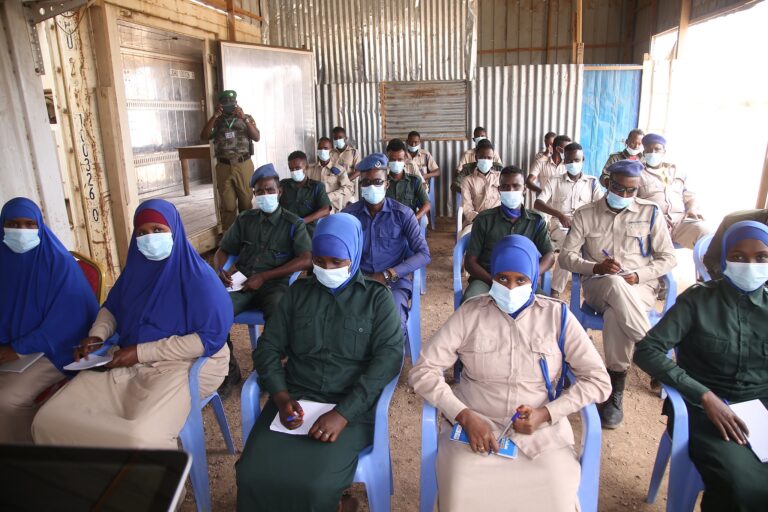 AMISOM trains HirShabelle Police on countering violent extremism