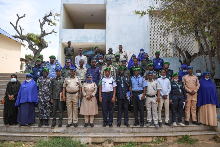 Somali Police Force trained in community policing to counter extremism
