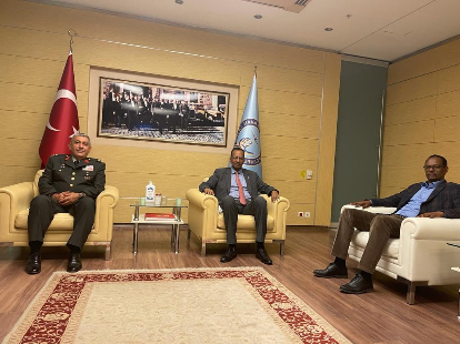 Somali Defense Minister in Ankara for a working visit