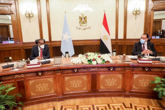 مباحثات صومالية مصرية في القاهرة