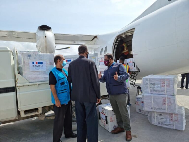 108,000 doses of COVID-19 vaccine donated by France arrives in Somalia