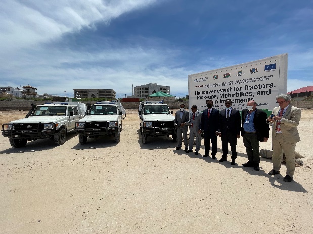 FAO Donates Vehicles, Motorcycles and Tractors to Improve Delivery of Extension Services in…