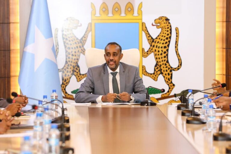 Prime Minister Roble chairs a meeting on economic issues