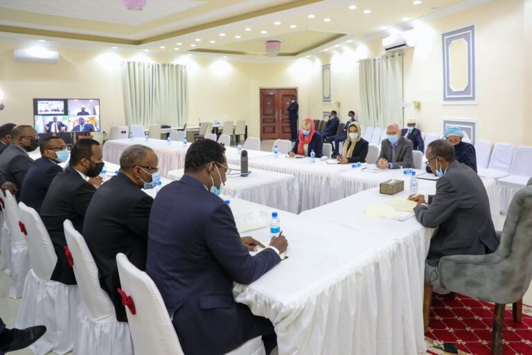 Somali PM chairs NCC meeting, UN Deputy Chief attends it