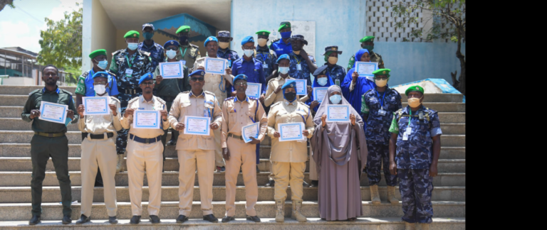 Somali Police officers complete training on elections security