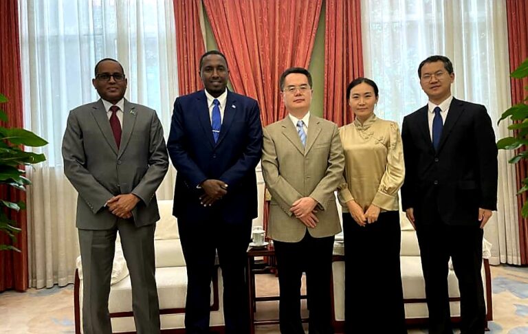 Ambassador kullane meets with CPC deputy Director of inetrrnational relations