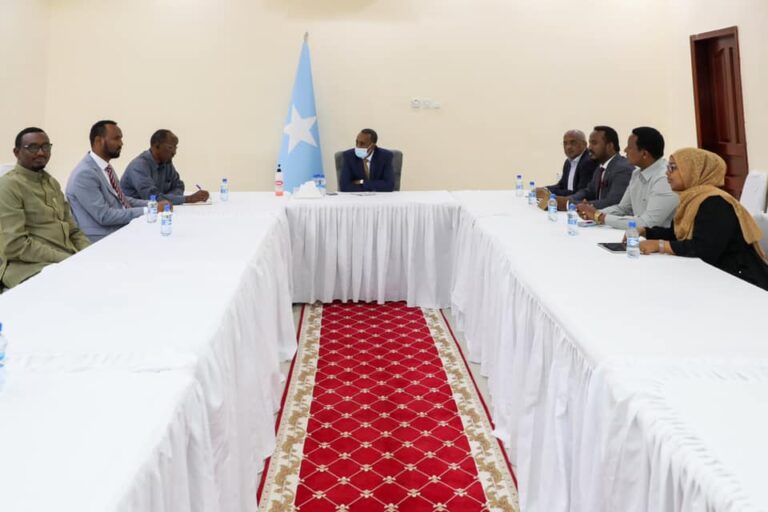 Somali PM Meets National Electoral Commission