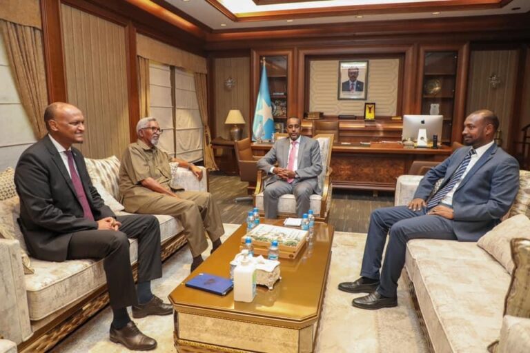 Somali PM meets Abdi Hashi, Mahdi Guled on election preparation of parliament members from…