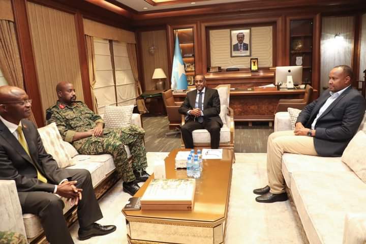 Somali PM meets UPDF Commander